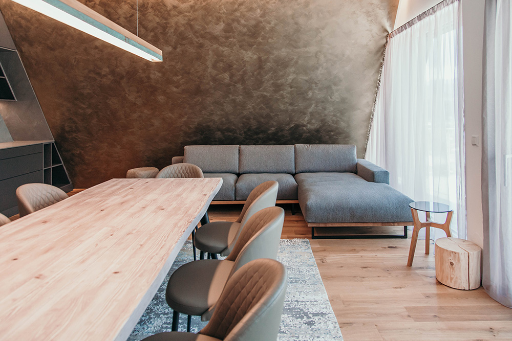Penthouse Wohnung Velden: Planung, Design und Einrichtung