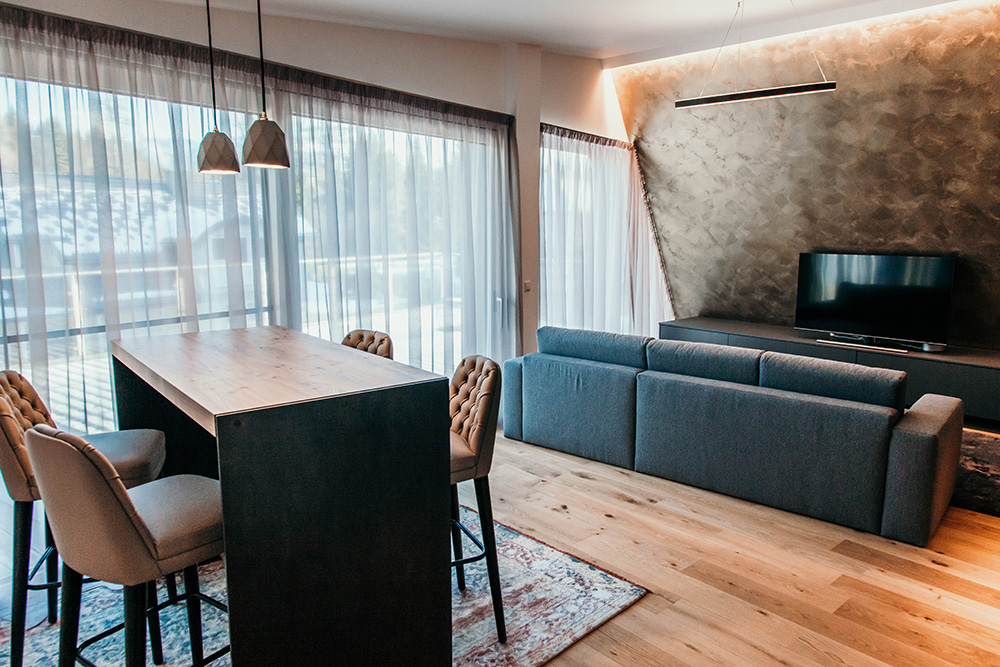 Penthouse Wohnung Velden: Planung, Design und Einrichtung