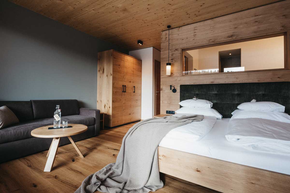 Neue Faustmann Möbel für das Naturhotel Bauernhofer